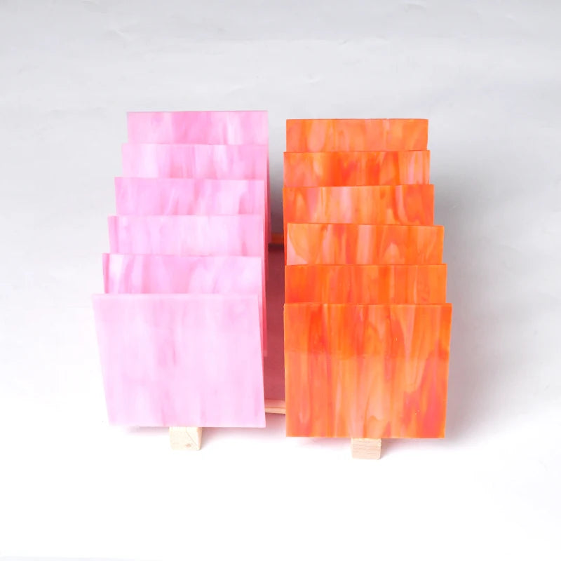 Zeuph Stained Glass Pieces for DIY Crafts