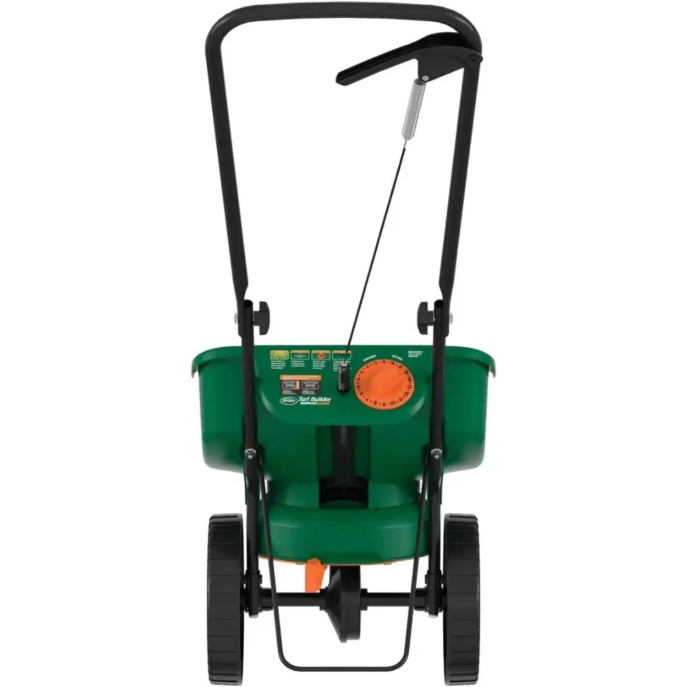 Turf Builder EdgeGuard Mini Broadcast Spreader for Lawn Care