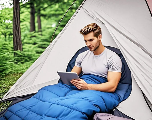 Tianjin Cotton Envelope Sleeping Bag for Outdoor Travel Comfort