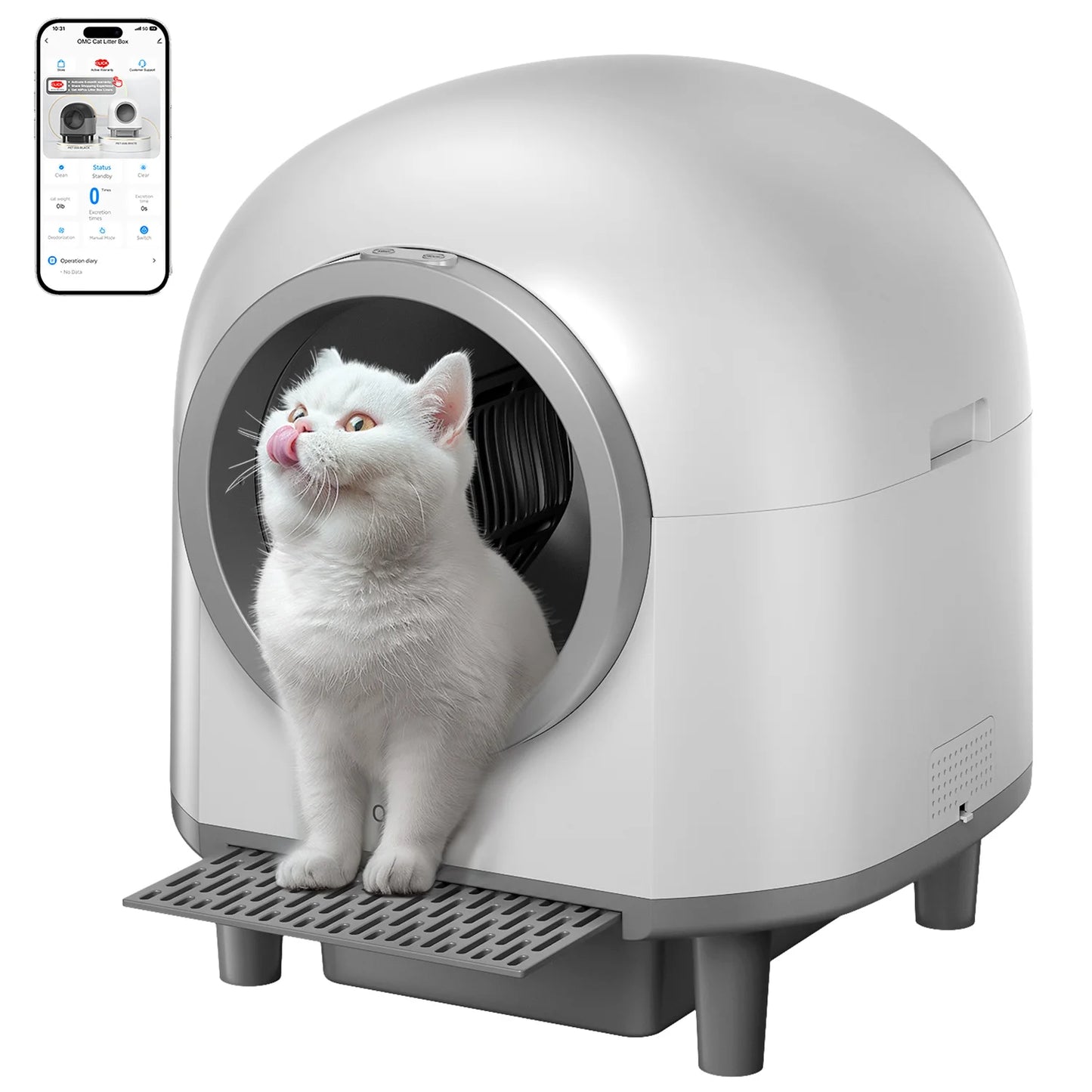REDSASA OMC M1 Self Cleaning Automatic Cat Litter Box