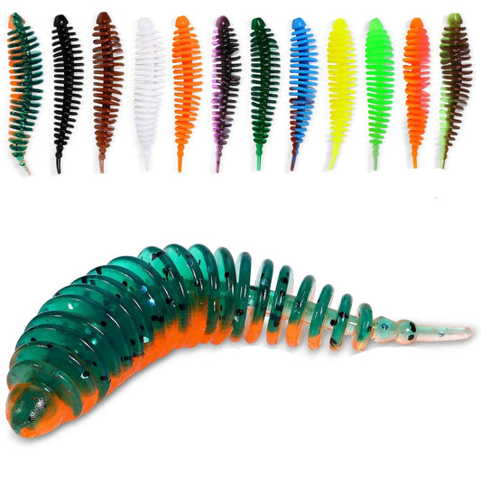 Frolic And Grow Sougayilang Tiny Worm Bait 20pcs Soft Lure
