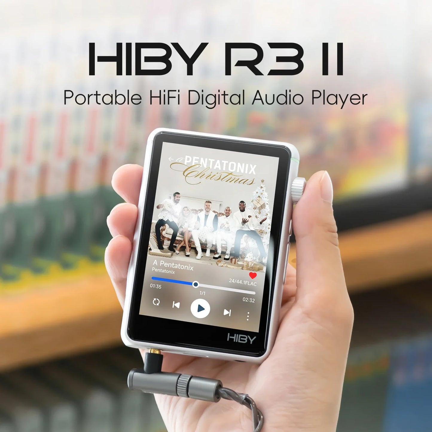 HiBy R3 II Music Player Bluetooth WiFi DAC Audio