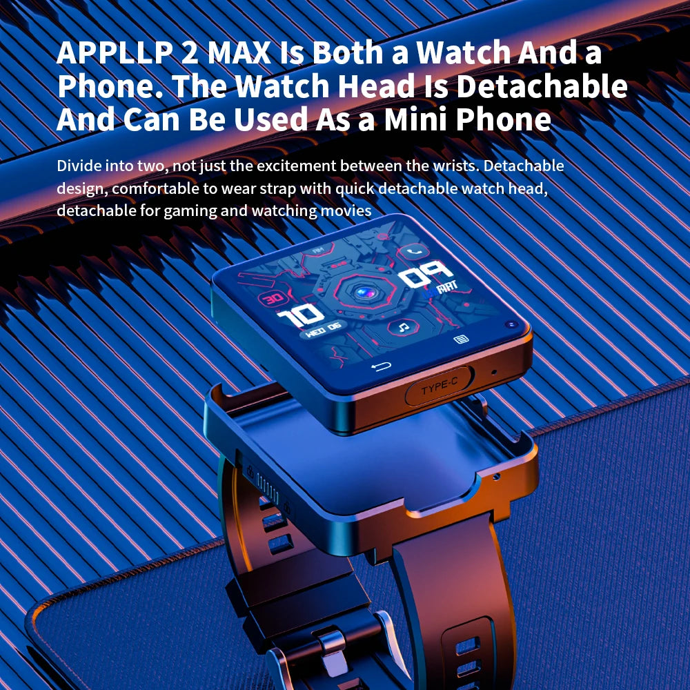 LOKMAT APPLLP 2 MAX Dual Camera Smart Watch Phone