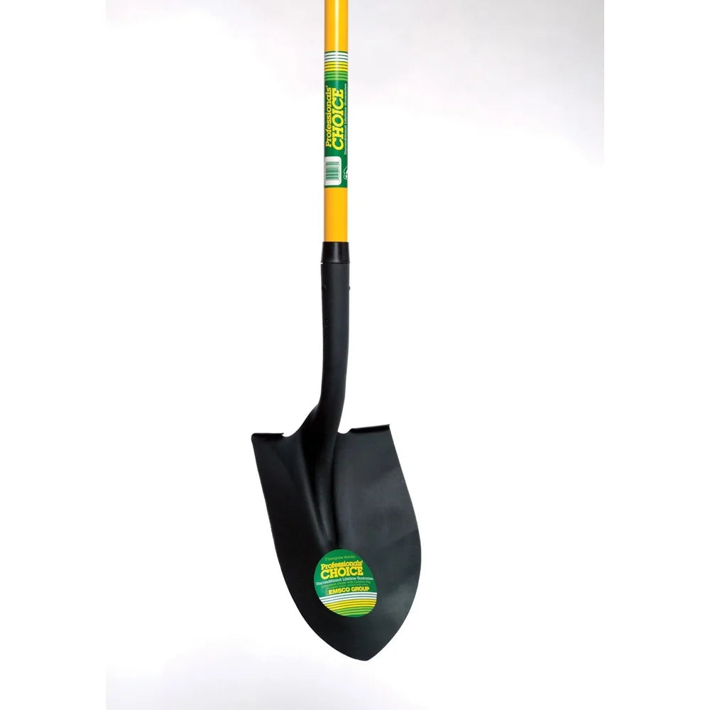 XMSJ Heavy Duty Round Point Shovel Garden Tool