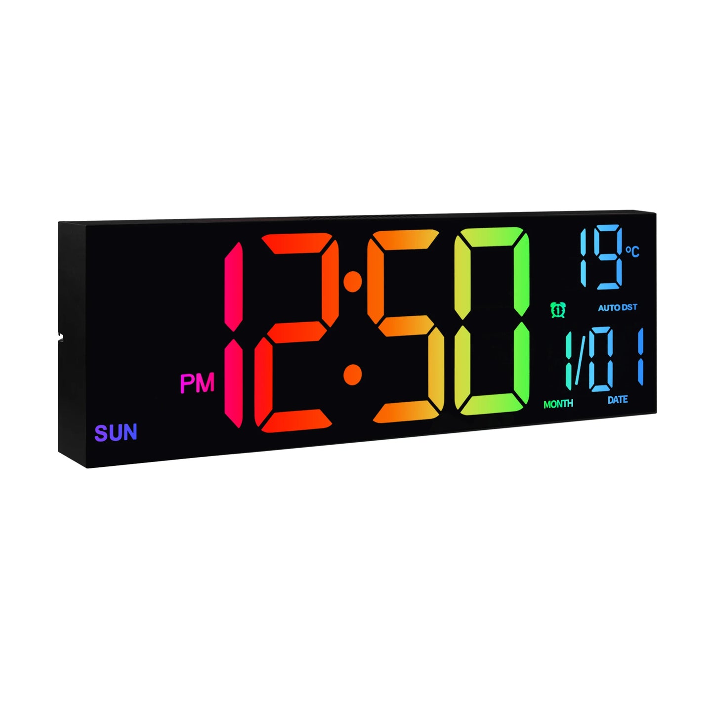 Hign Concerned Chemical Digital Wall Clock With Remote