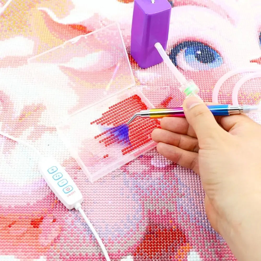 Hign-concerned Chemical Vacuum Diamond Painting Pen Kit