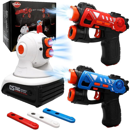 VATOS Duck UFO Laser Tag Projector Toy Pistol Battle