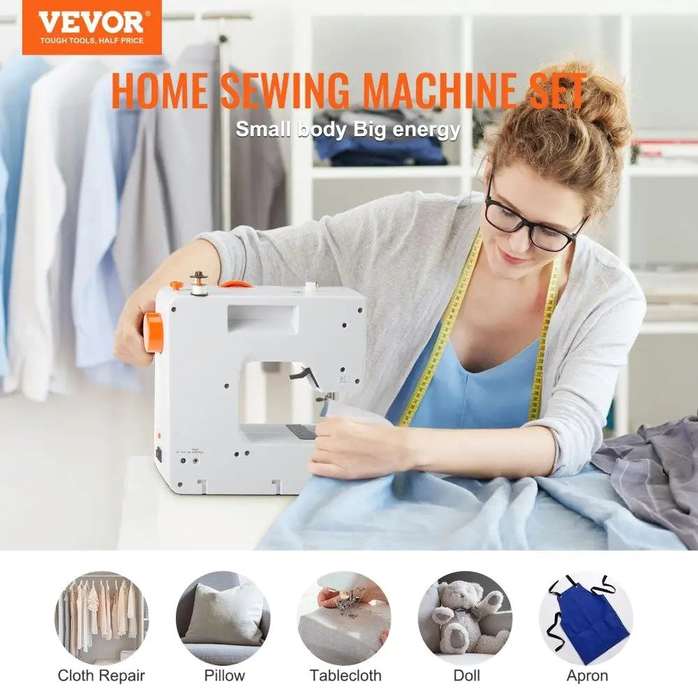 Portable Sewing Machine for Beginners with 38 Built-in Stitches