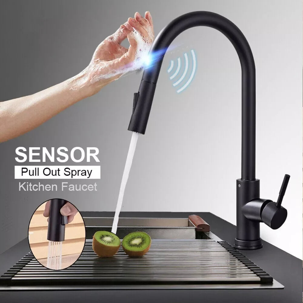 MYQualife Sensor Pull Out Faucet Touch Control Mixer