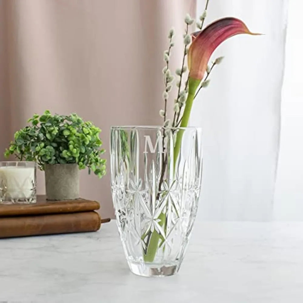 Personalized Waterford Marquis 9 Inch Sparkle Crystal Vase