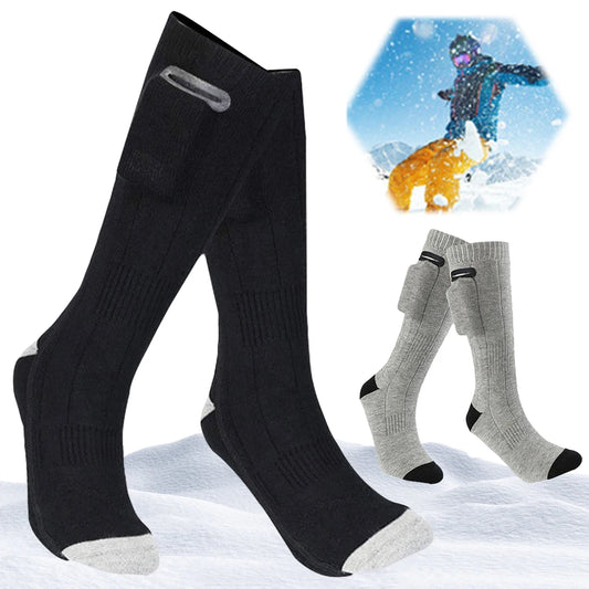 APWIKOGER Electric Heated Socks With 3 Modes Winter Warmth