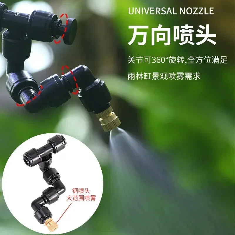 Intelligent Automatic Reptile Fogger with Touch Screen Control
