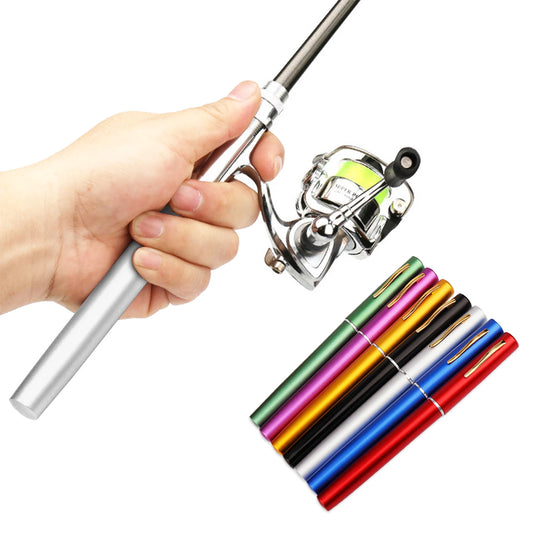 Tomshoo Pocket Collapsible Fishing Rod Reel Combo Kit