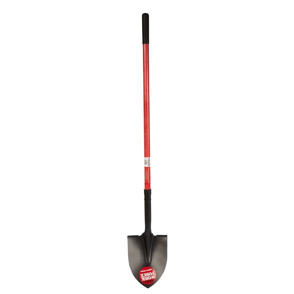 XMSJ Durable Round Point Shovel Heavy Duty Garden Tool