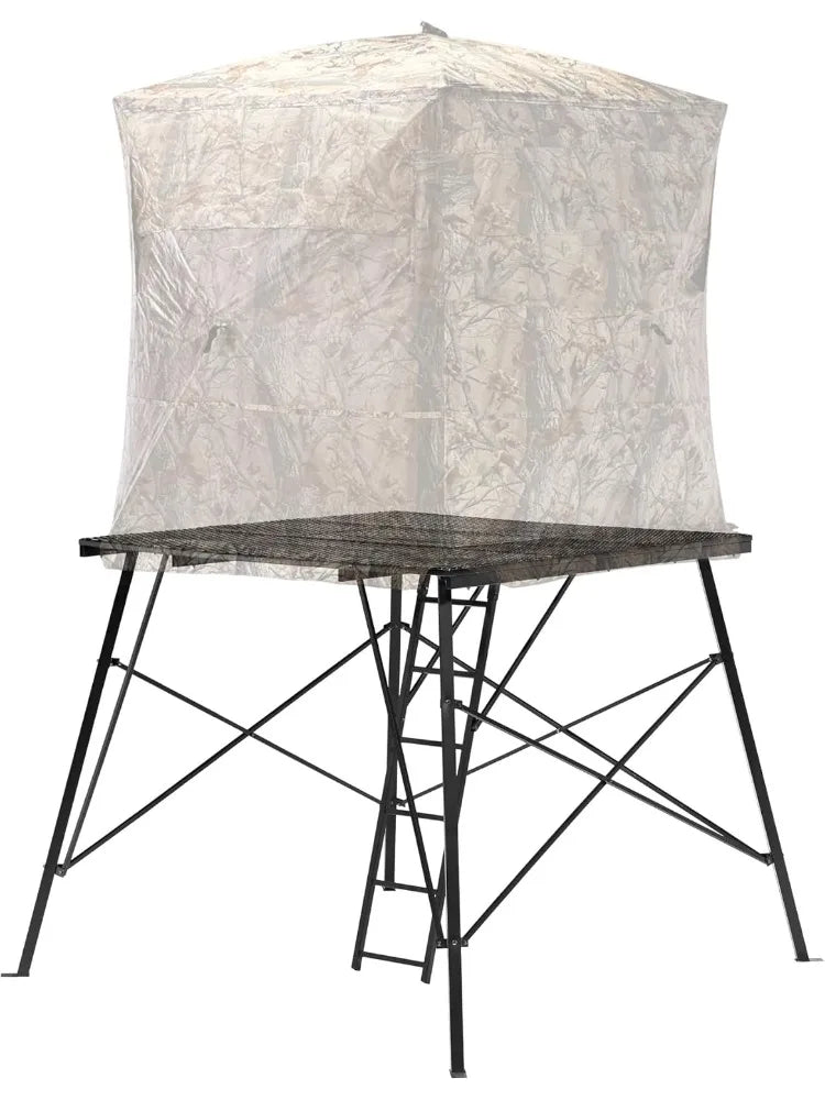 Hign-concerned Ground Blind Platform Powder Coated Steel