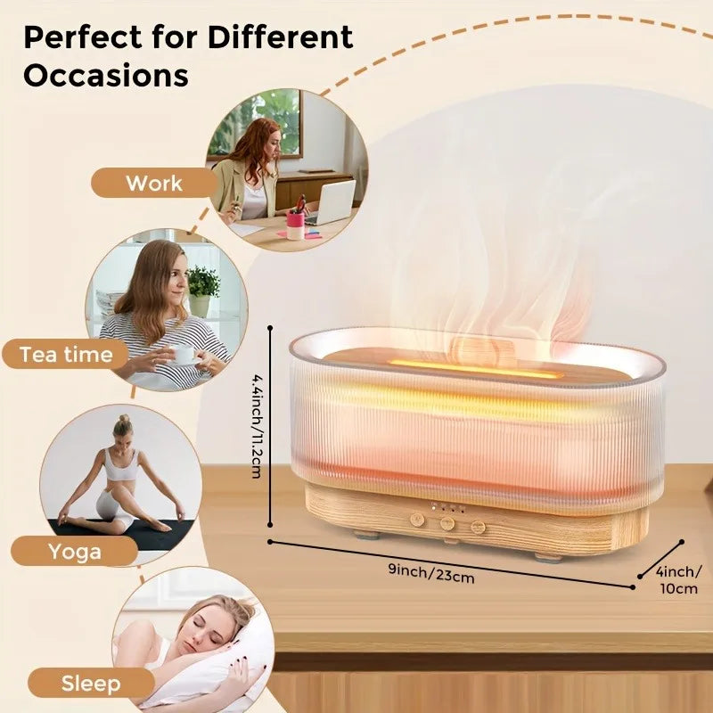 Sejoy Ultrasonic Humidifier Essential Oil Diffuser Office