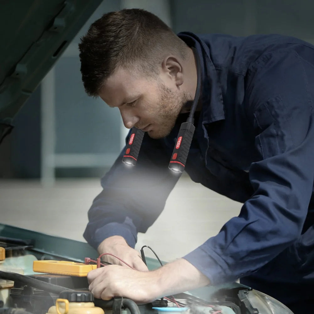 XMSJ 3 Pack Led Handsfree Portable Flex Work Light