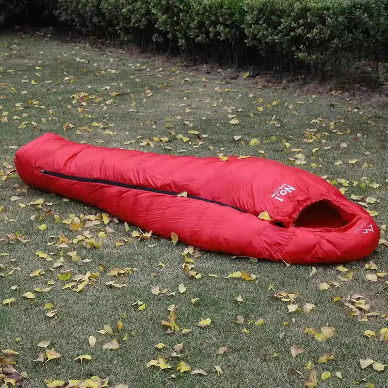 CN Winter Ultralight Down Sleeping Bag for Camping Adventures