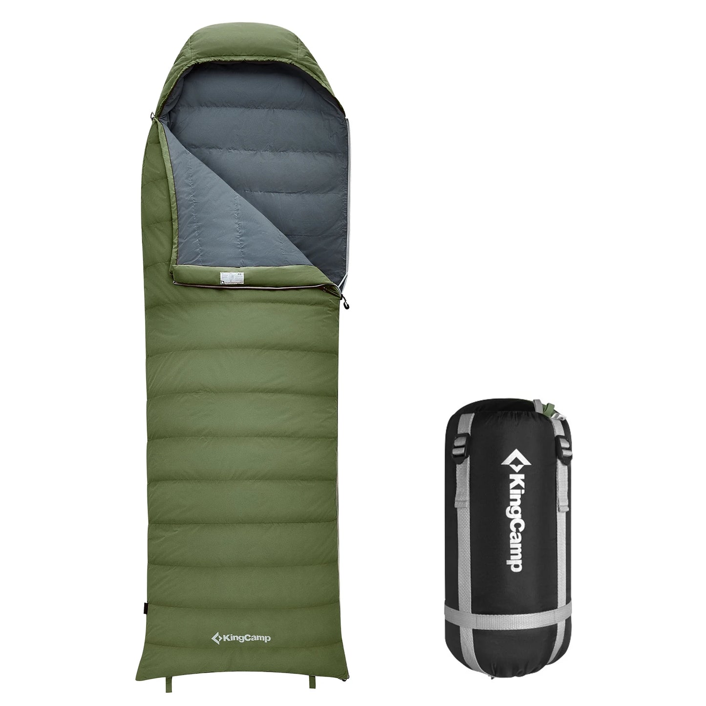 KingCamp Lightweight Down Sleeping Bag for Camping and Hiking