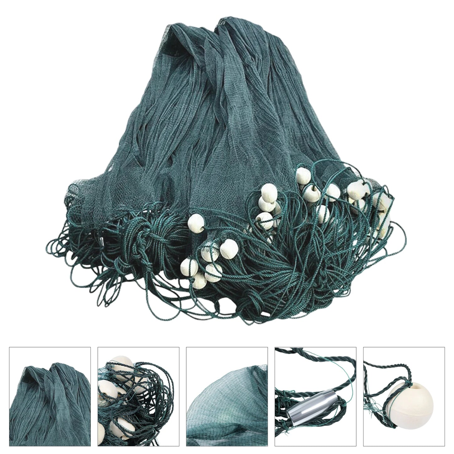 6.5x33ft Fishing Drag Net for Sea Lake and River Use