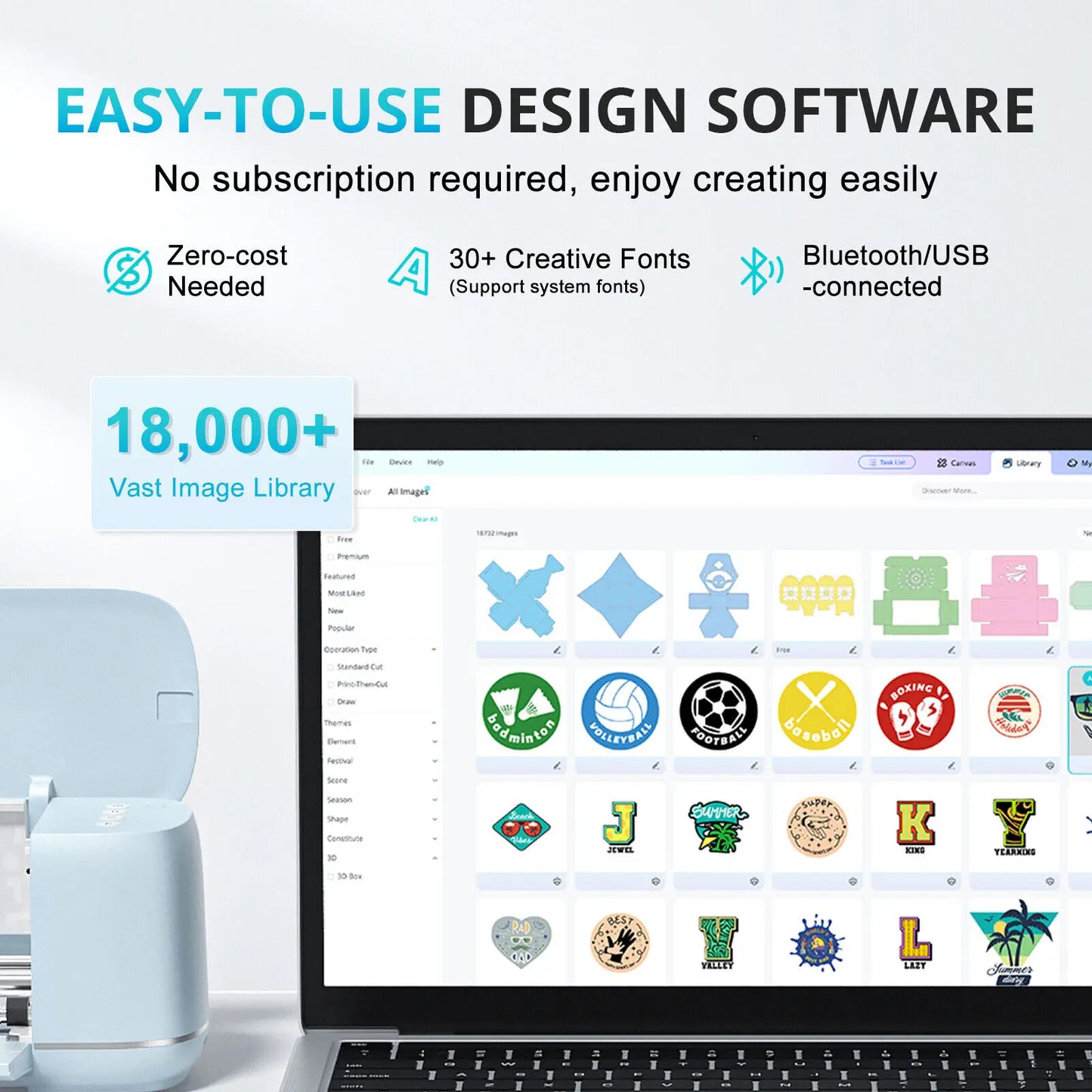 Loklik Vinyl Cutter Machine for Crafts and Custom Cards