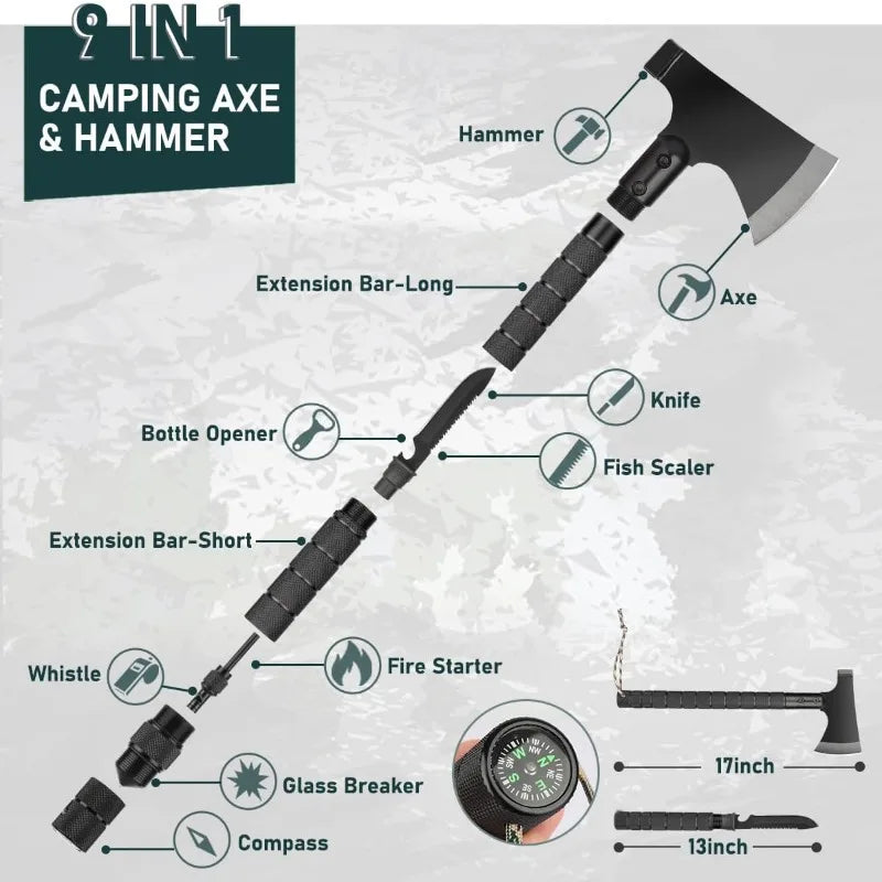 262 Piece Survival Gear Kit with First Aid and Camping Supplies