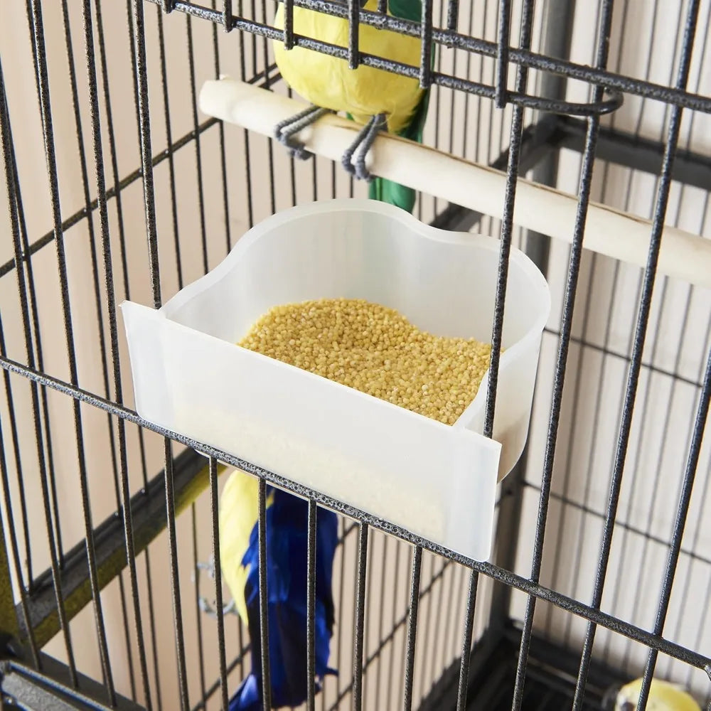 Large Bird Cage – Easy Clean Metal Design