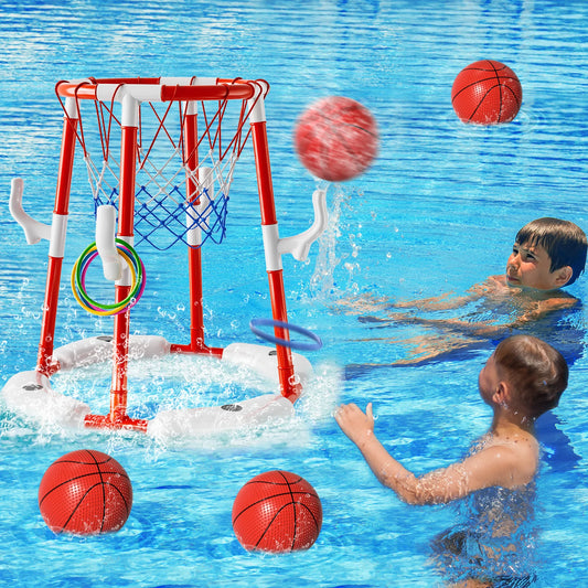 Certification Pool Basketball Hoop Game With Balls
