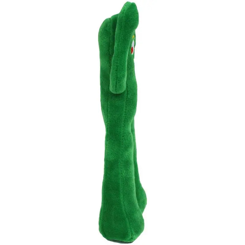 Gumby Soft Plush Squeaker Dog Toy For Fetch And Chew