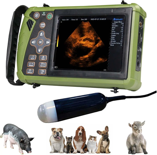 Dawei Veterinary Ultrasound Scanner With 3.5MHz Convex Probe