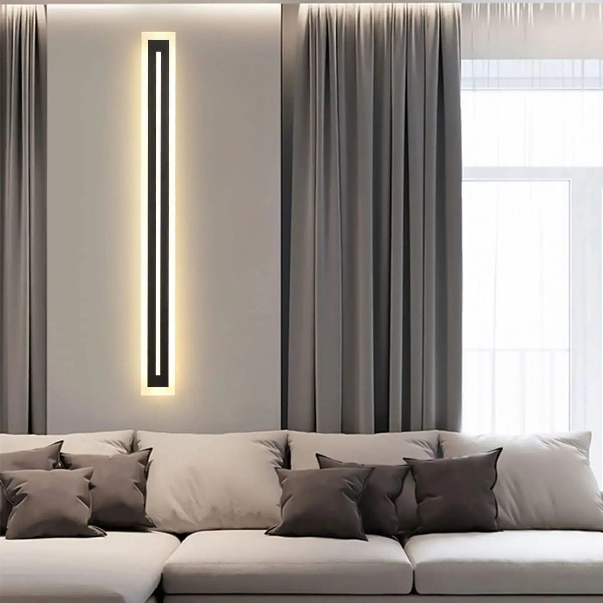 Outdoor Long Strip Modern LED Wall Light Fixture Lamps IP67