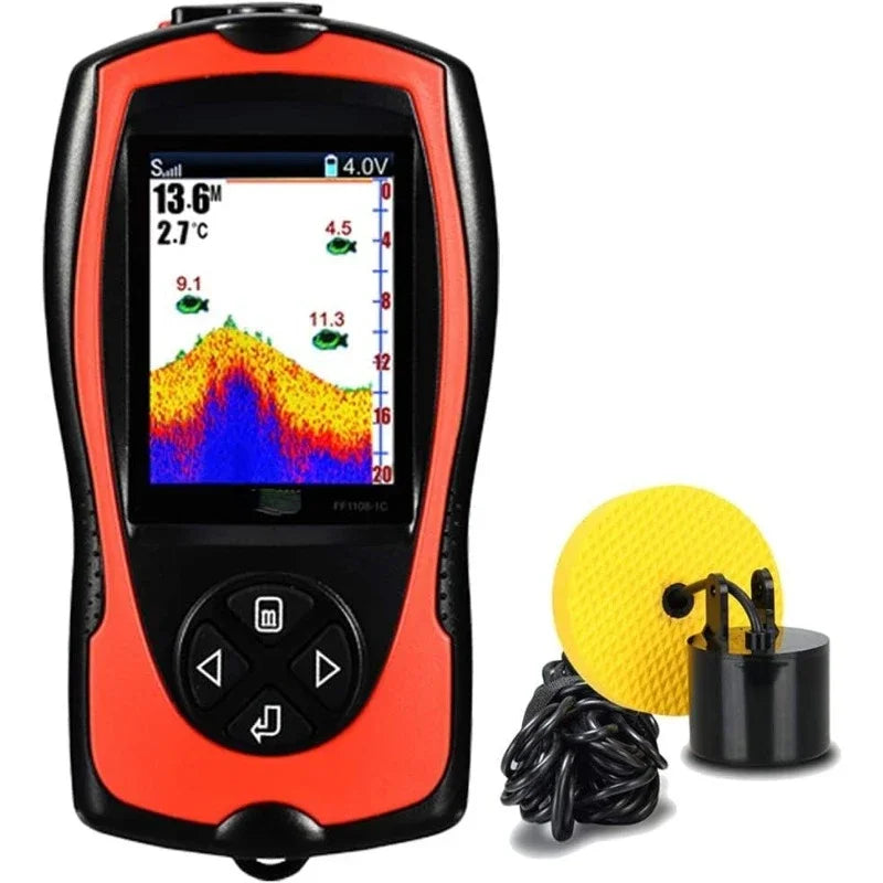 Portable Fish Finder Handheld Sonar Sensor for Fishing