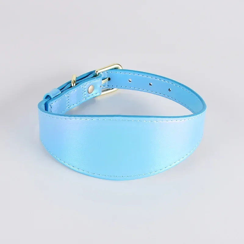 Guangdong Reflective Leather Dog Collar Light Reflecting