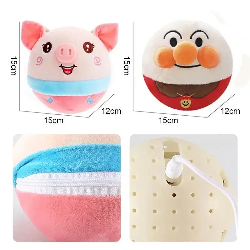 Interactive Electric Plush Cat Toy for Indoor Fun and Play