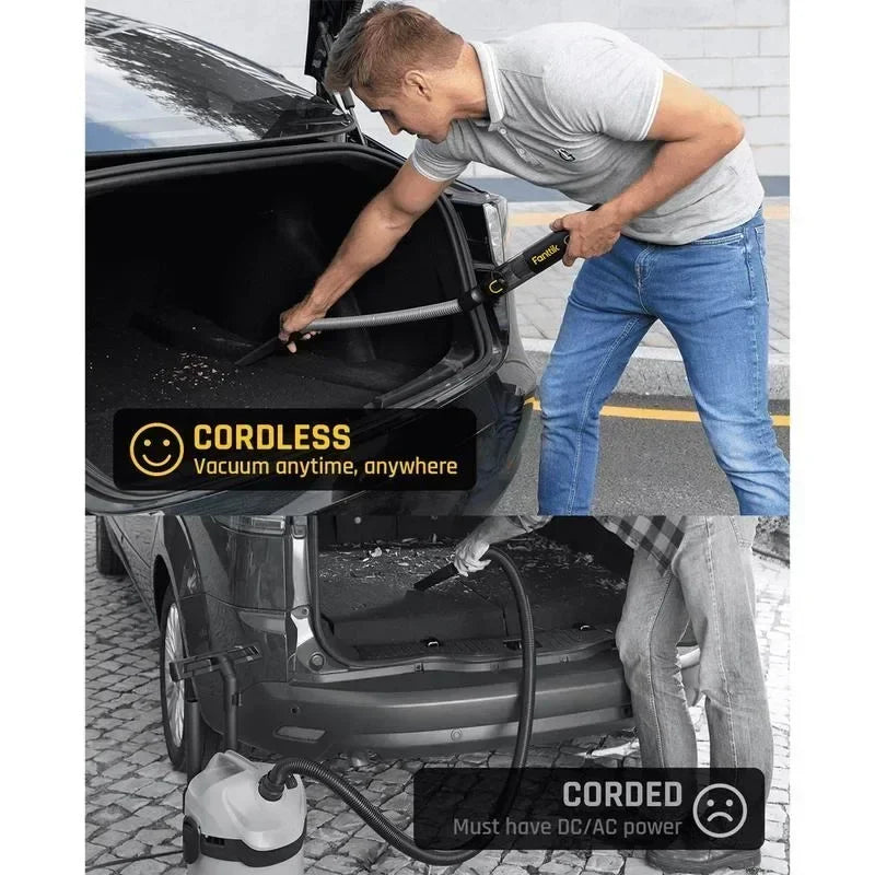 Fanttik Slim V8 Mate Portable Cordless Car Vacuum 12000Pa