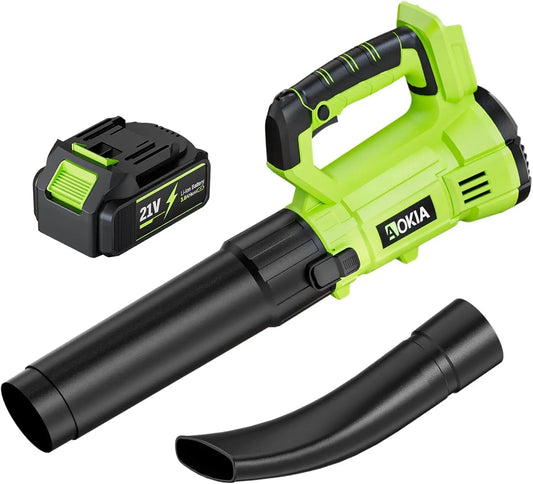Cordless Leaf Blower 6-Speed Electric Lightweight Turbo Motor