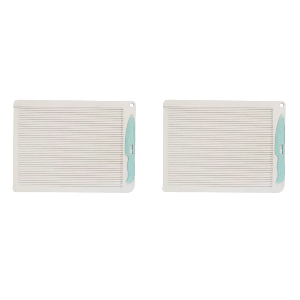 Mini Plastic Scoring Board with Measuring Grid for DIY Crafts