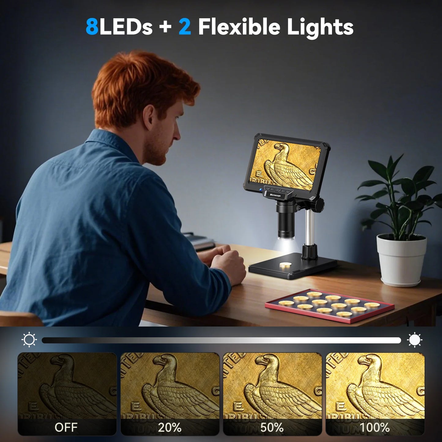 Hayve 1200X 16MP Digital Microscope Camera For Soldering