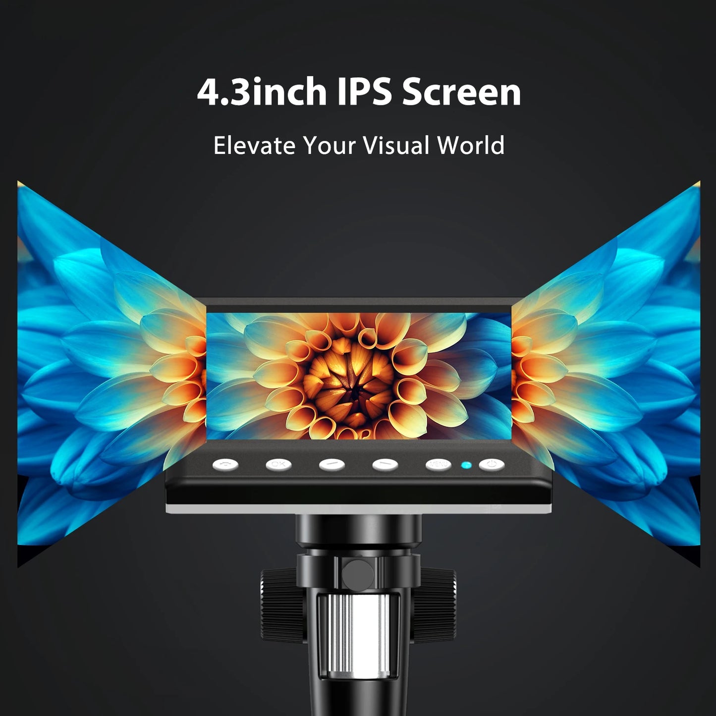 Hayve Digital Microscope 1000X With 8 LEDs PC View Pro