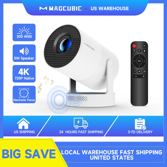 Magcubic HY300 Portable Projector With Android Built In