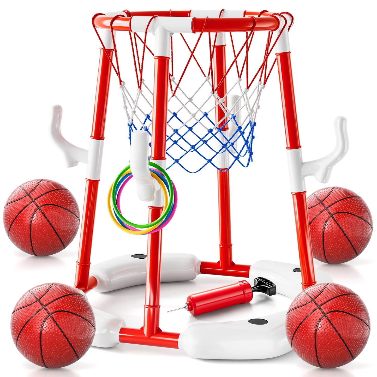 Certification Pool Basketball Hoop Game With Balls