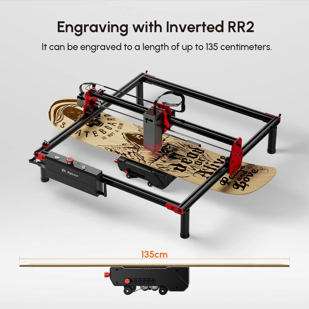AlgoLaser ThreeInOne 360 Degree Rotary Engraving Platform