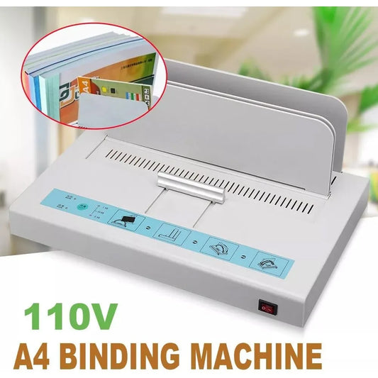 110V Perfect Binding Machine Thermal Binder For Documents