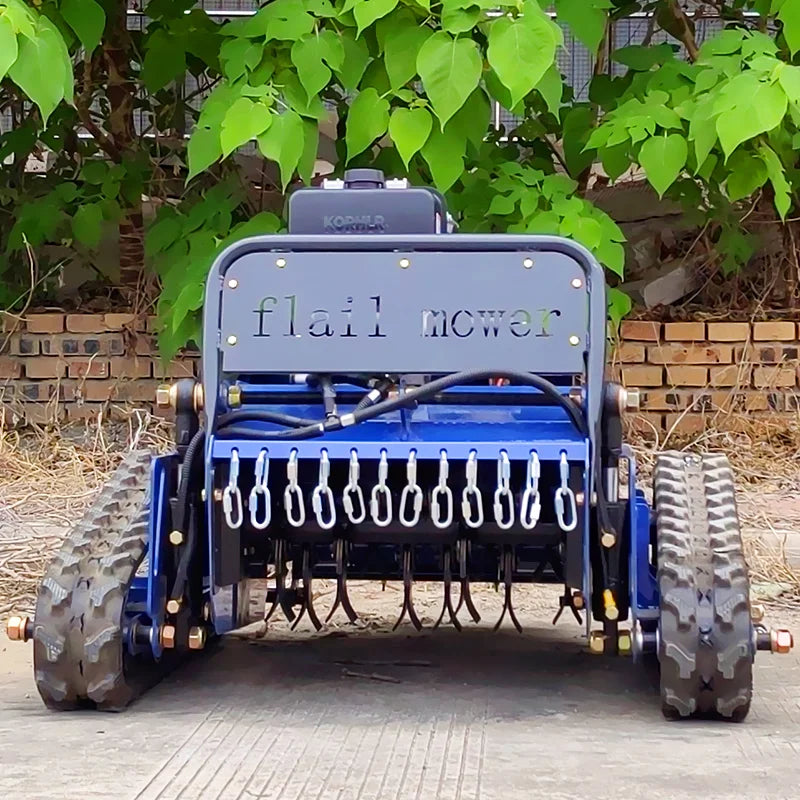 Customized Remote Control Gasoline Lawn Mower for Home Use