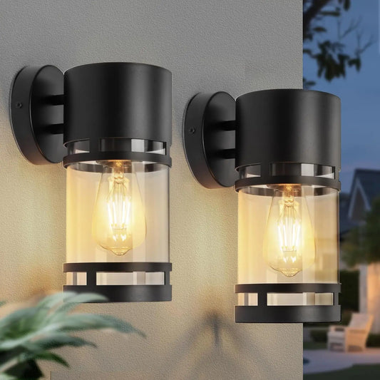 IDEPUS Outdoor Wall Light E26 Socket Exterior Porch Lamp