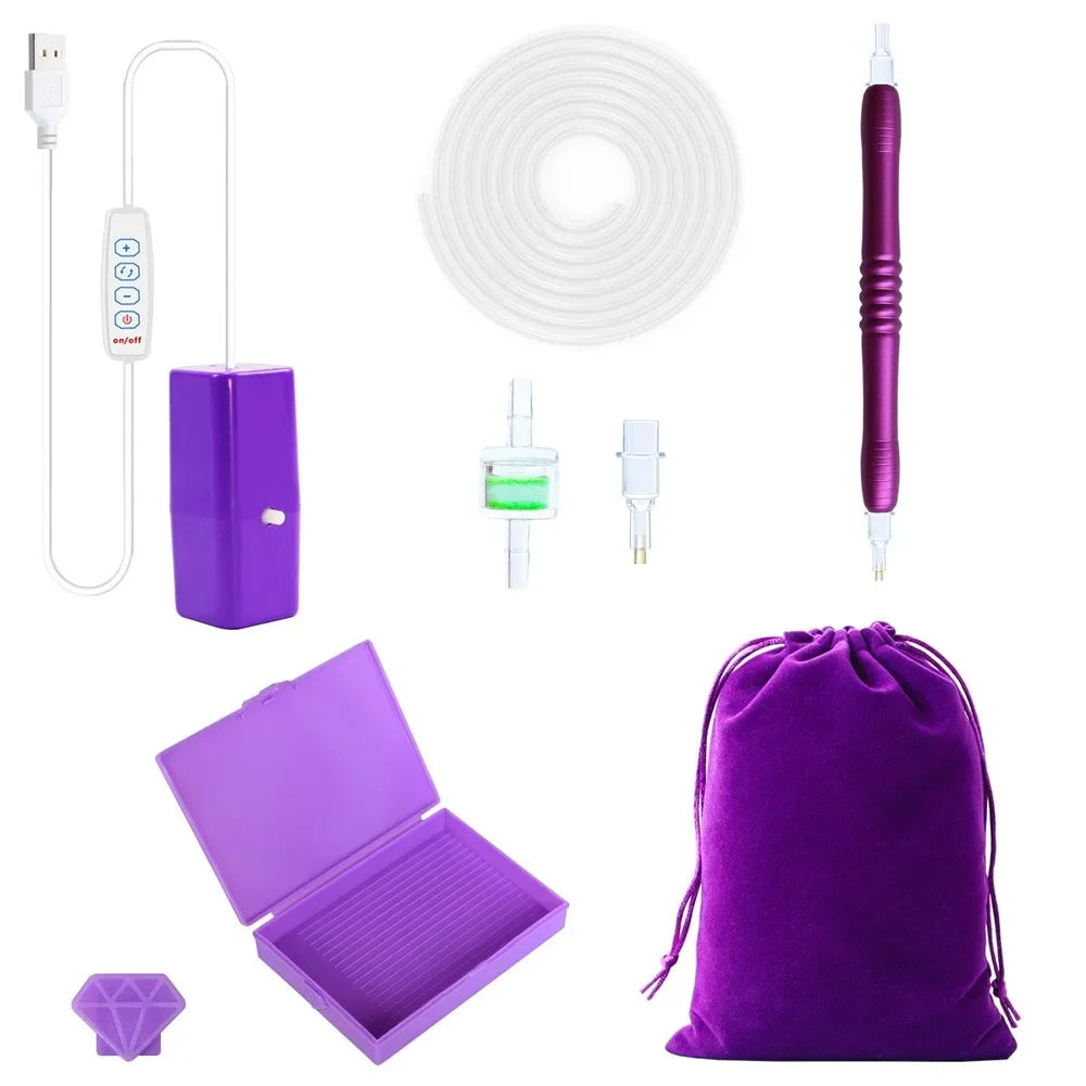Hign-concerned Chemical Vacuum Diamond Painting Pen Kit