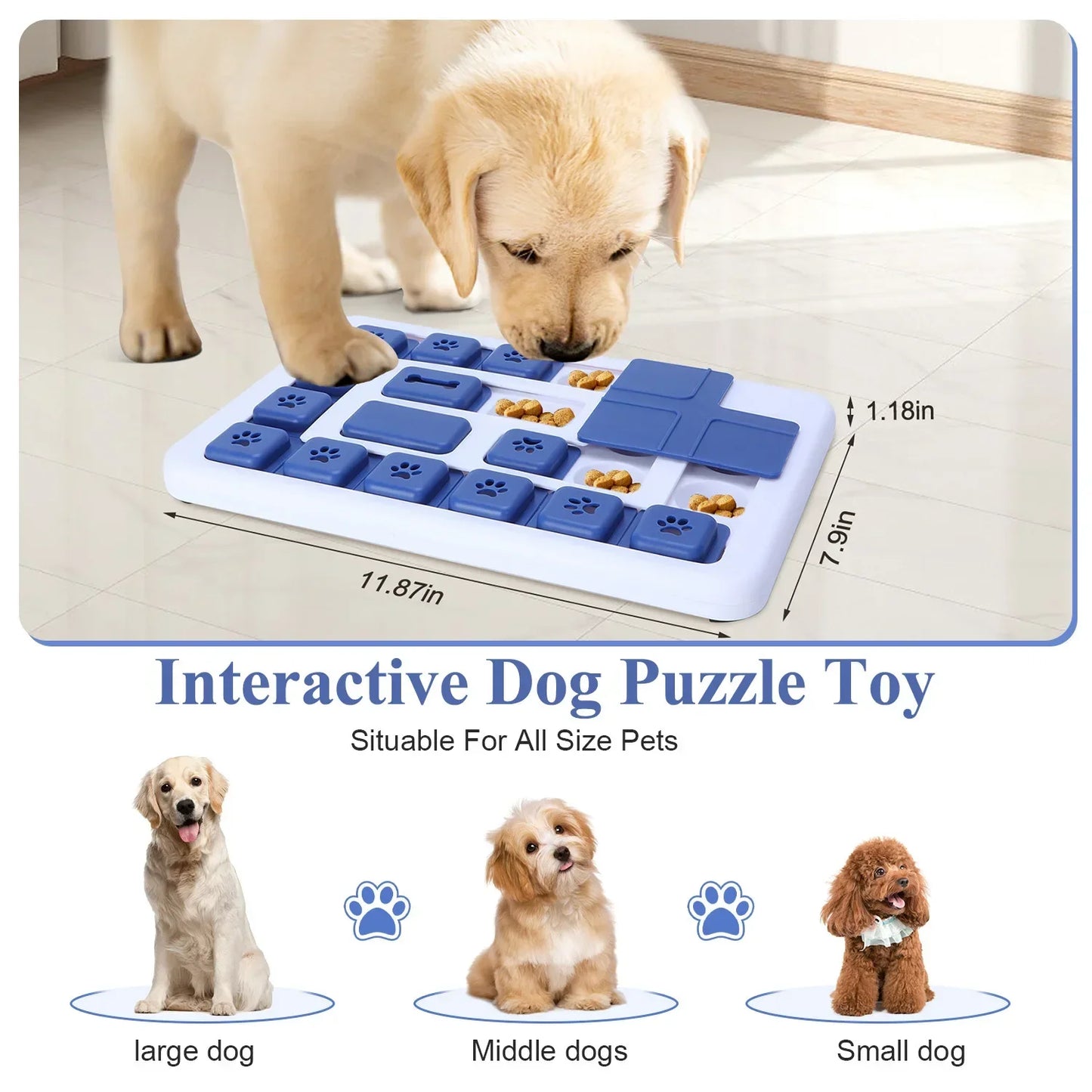 Interactive Dog Toys for Puppies Smart Training and Enrichment
