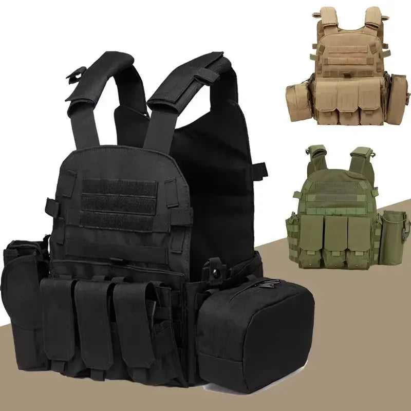 Guangdong Nylon Tactical Vest Carrier MOLLE Airsoft