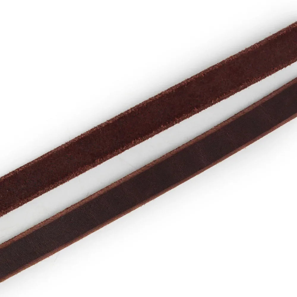 Real Leather Double Dog Leash No Tangle Dual Coupler