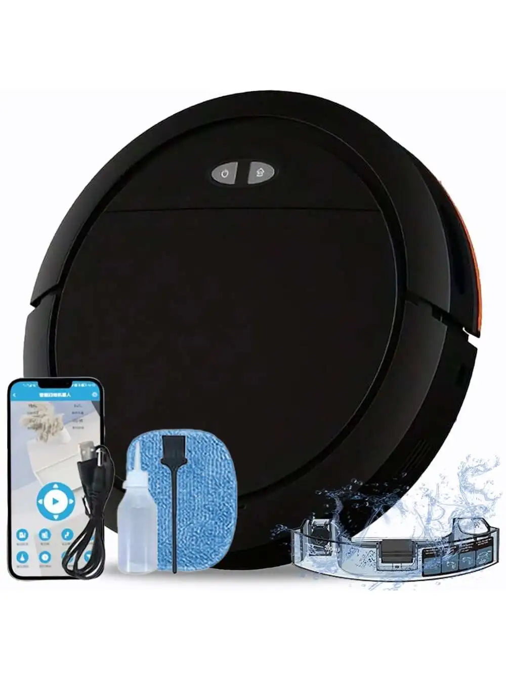 Ruitusi Smart Vacuum Cleaner Robot – Powerful Cleaning Efficiency